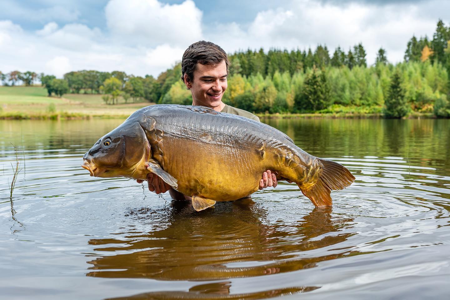 carl and alex pole fishing Carp fishing in France with Carl & Alex at Etang des Persats!